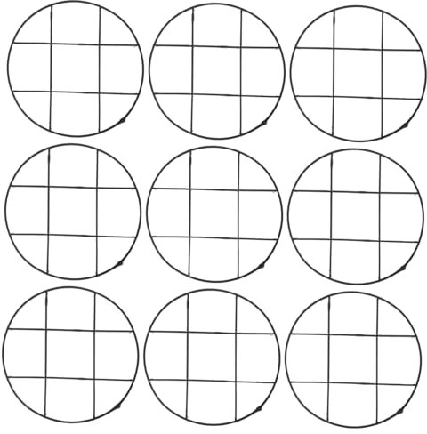 Gogogmee 10 Pcs Pieds De Pot pour Jardinières Extérieures Support À Bonsaï Coussin De Drainage pour Bonsaï Fond De Bonsaï Écran en Maille Pot De Plante Ascenseur Support De Pot De Plante