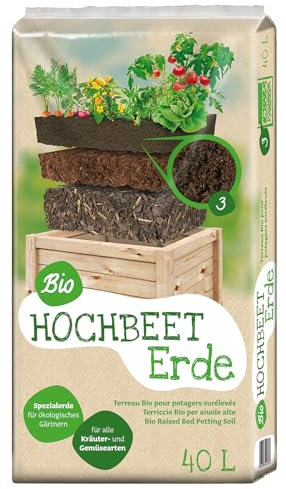 Floragard Terreau surélevé Biologique Universel 40 litres