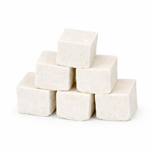 Calcium Blocks, Mineral Food for Shrimp & Snails, White Cubes Enriched Formula (5)