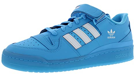 adidas Men's Forum Low Shoes, Sky Rush/Cloud White-blue, 10 UK