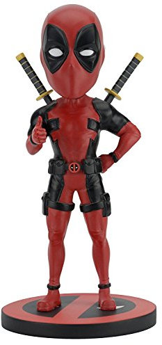 Deadpool Wackelkopf Figur Head Knockers Marvel 21cm Resin