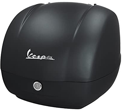 Scooter-ProSports Topcase original Piaggio 36 Liter für Vespa GTS 125, 300 CCM ab Baujahr 2020 (schwarz matt 99/C)