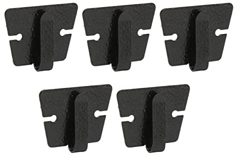 Yctze Clip de Support de Microphone Radio en Métal, Crochet de Suspension de Micro pour Autoradios, Compatible avec IC 2720H, IC 2820H et TM241 TM231