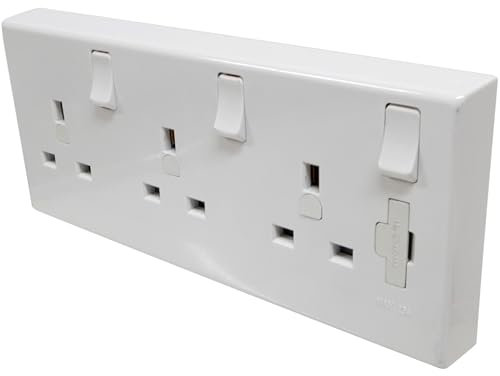 3 Gang Socket Converter from 1 or 2 Gang