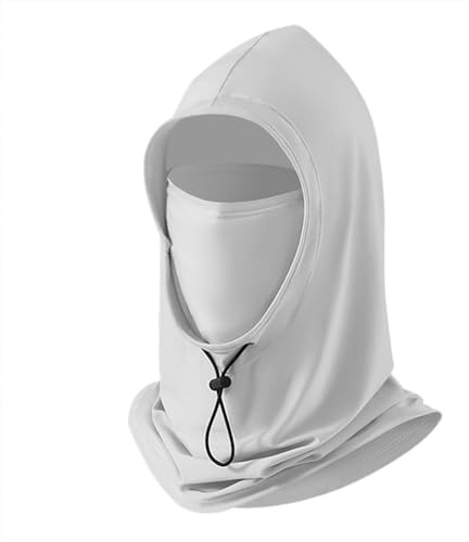 RUIXIA Ensemble Balaclava et Cache Cou d'été Cagoule et Tour de Cou Été Anti-UV Bandana Multifonction Élastique Respirant Séchage Rapide pour Cyclisme Moto Pêche Randonnée