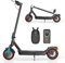 iScooter i9Max Patinete Electrico Adultos, Potencia Nominal 500W, Autonomía 40KM, App Control, MAX 25 KM/H, 10.4AH Batería, 10 Neumático, Carga De 120 KG, 4 Capas Amortiguación, 3 Modos De Elocidad