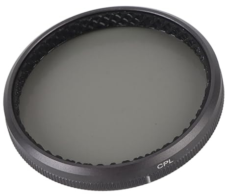 CPL Cirkulärt Polariserande Filter, HD-beläggning, Reptåligt, Lätt Linsfilter med Förvaringsfodral för Action 5 Pro-kamera, Optiskt Glasfilter
