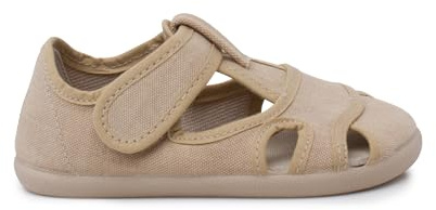 Pisamonas Sandali Bambino Barefoot Tela Lavata Misurare 25 Colore Pietra