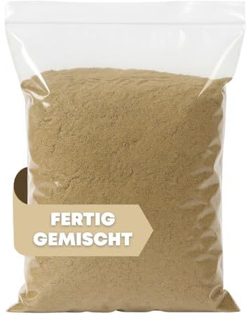 Kulttass, terrariesand, färdig blandning, 10 kg, sandlerblandning för reptiler och ökeninvånare | perfekt för grävning och grottkonstruktion | formbar | perfekt bas för bartagamn, geckos och agamer