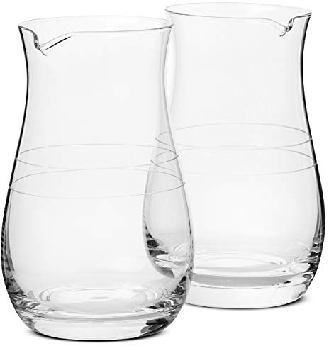 BTaT- Wine decanter, 2 PCS, 9.3 oz, Small Wine Carafe, Small Decanter