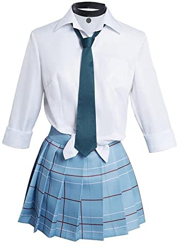 Zhongkaihua My Dress-Up Darling Cosplay Disfraz Kitagawa Marin Cosplay Traje de Anime Personaje Jk Uniforme Escolar para Fiesta Temática