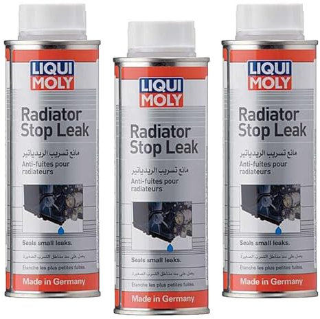 Car Radiator Stop Leak Rad Cooling System Repair Seals Leaks 3x250ml