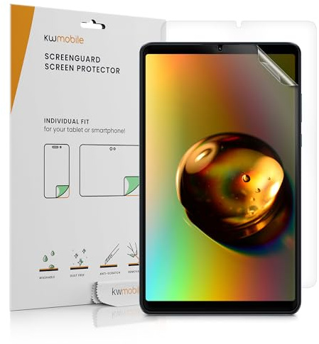 kwmobile 2x Pellicola Protettiva Compatibile con Xiaomi Redmi Pad SE 8.7 - Set Pellicole Touchscreen - Pellicola Antiriflesso e Anti-Impronte per Tablet