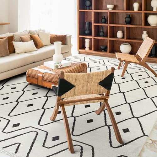 HAMID - Alfombra Kilim Lori con Diseño Oriental - 100% Lana - Kilim Tejido a Mano - Alfombra de Pasillo, Salón, Dormitorio, Sala de Estar, Entrada (D.6, 230x160 cm)…