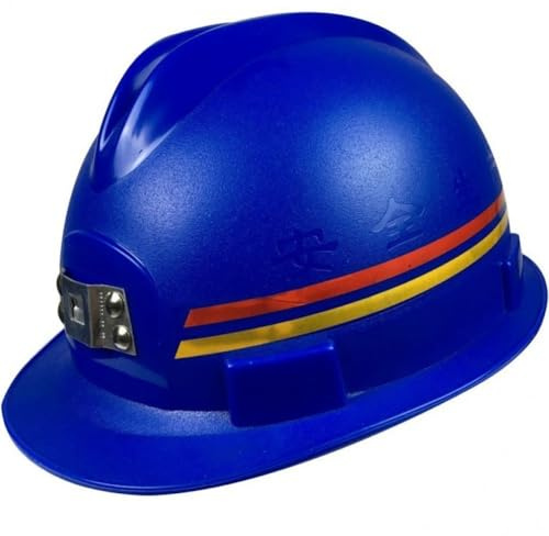 Keuyeo Casco di Sicurezza Casco Minatore Materiale PE Casco di Sicurezza Antiperforazione Casco Lavoro per Edilizia