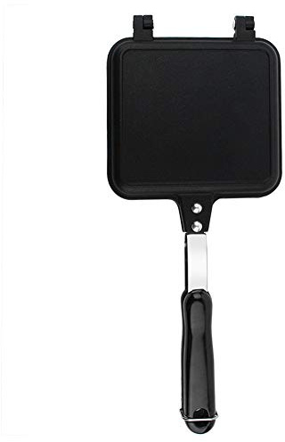 TZOXTLH Piastra per waffle antiaderente a doppia faccia per panini con toast e torte