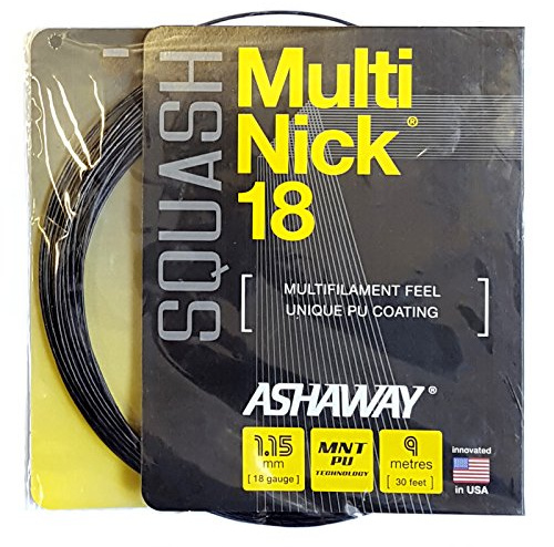 ASHAWAY MultiNick 18 Jeu de cordes de squash