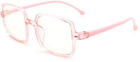 Tofox Kinder Brille Ohne Stärke Blaulichtfilter entspiegelten Brille Reduzieren Auge Belastung