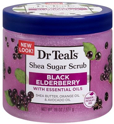 Dr Teal's Black Elderberry Body Sugar Scrub 538g