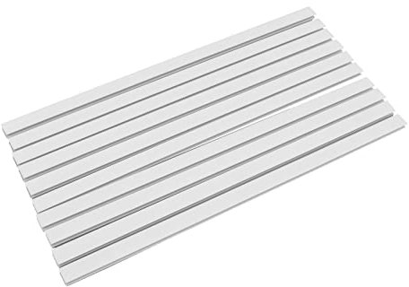 TOPINCN Coffee Capsule Holder, Plastic Counter Mounted DIY Adhesive Coffee Pods Storage Holder, Home Modern Design Coffee Storage (White)