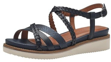 Tamaris sandalett 1–28207-42, marinblå, 36 EU
