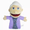 LOMTRATS Familie Handpuppen für Kinder, beinhaltet Opa, Oma, Papa, Mama, Tochter, Sohn mit beweglichen offenen Mund, perfekt für Storytelling, Unterricht, Vorschule, Geburtstagsgeschenke,1 Pcs