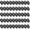 50Pair Woodworking Perforated Invisible Connector P14 Plywood Fastener Biscuit Joiner Tenons Tool For Slotting Machine