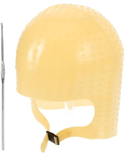 JHKNNK Cuffia per Colorare i Chioma in Silicone Riutilizzabile, Punte per Mèches, Adatta a Salone Professionale e Uso Casalingo