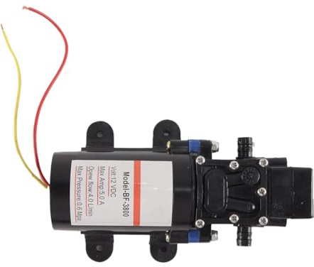 Pompe NUZAMAS auto-amorçante dehaute pression à membrane de 12 V pour RV/caravane/bateau/marine