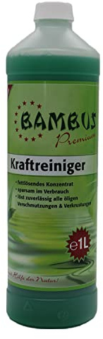 MAPE BAMBUS PREMIUM kraftrengörare koncentrat 1 000 ml universalrengörare, badrumsrengörare, kakelrengöring