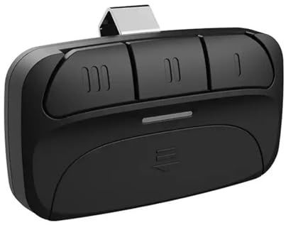 Compatible con el abrepuertas de garaje 893MAX 315-390MHz, botones aprendizaje amarillos y rojos