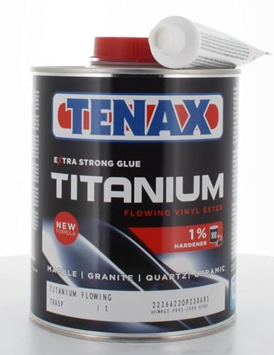 TENAX Dichtmasse Titanium Flowing transparent flüssig 1 l