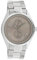 Oozoo Unisex Armbanduhr Chrono Look mit Edelstahl Gliederarmband 42 MM Silberfarben/Grau C10631