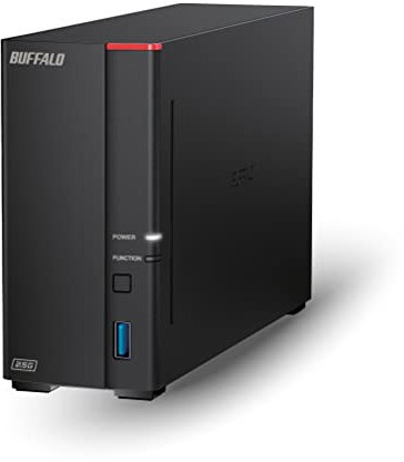 BUFFALO LinkStation 710 8TB 1-Bay NAS Network Attached Storage with HDD Hard Drives Included - Home Cloud or Network Storage Device