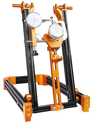 KOCAN Fahrrad-Laufrad-Zentrierständer, Professionelle Fahrrad Rad Tuning Ständer Fahrrad Einstellung Felgen MTB Rennrad Rad Set BMX Fahrrad Reparatur Werkzeuge Set Fahrrad