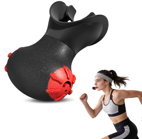 Sonmol Breathing Exercise Device for Lungs with 5 Resistance Levels & 2 Detachable Mouthpieces | Lung Trainer for Natural Respiratory Therapy | Lung Exerciser Device & Breathing Exercise Device Peak