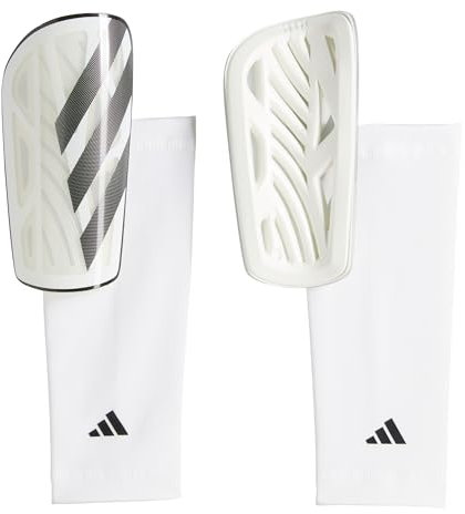 adidas Unisex TIRO SHINGUARD League White/Black/Silver Metallic, M
