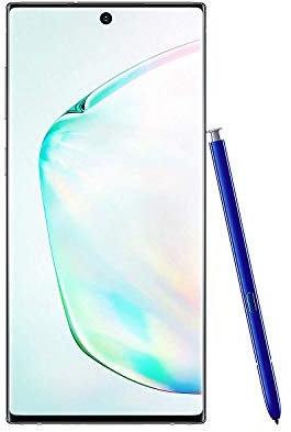 Samsung Galaxy Note 10 - Smartphone Portable débloqué 4G (Ecran: 6,3 pouces - 256 Go - Double Nano-SIM - Android) - Argent