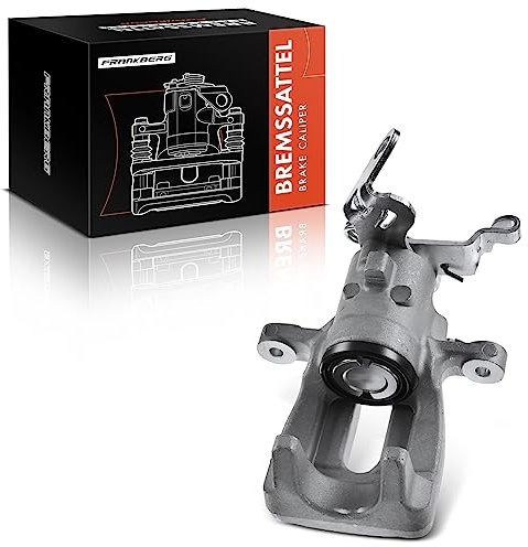 Frankberg Brake Caliper Rear Right Aluminium Compatible with Octav.i.a III Estate 5E5 5E6 Leon 5F1 Leon ST 5F8 Octav.i.a III 5E3 NL3 NR3 Leon SC 5F5 Replace# 5Q0615424A