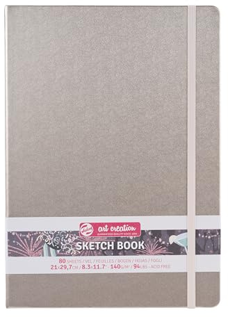 Talens Art Creation Cuaderno de bocetos (80 hojas, 21 x 30 cm), color rosa