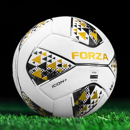 FORZA Palloni Da Calcio - Performance Eccellente | Per Uso Professionale | Struttura Ineguagliabile (Pacco Da 1, Taglia 5 (Adulti))