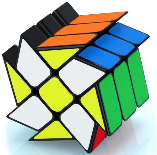 TOYESS Fenghuolun Cube de Vitesse Difficile, Cube Magique Original & Magic Speed Cube, Cadeaux pour Enfants, Adolescents et Adultes