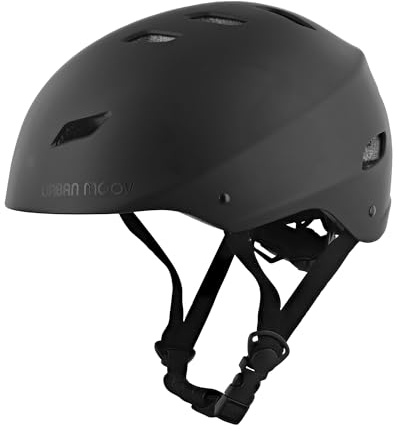 T'nB - Veasy Casque de Protection Vélo et Trottinette Electrique pour Homme et Femme, Aérations, Casque Ajustable, Taille L (Tour de tête 58-60 cm) – Noir