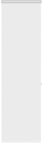 vidaxl Shower Roller Blind/Cassette White PEVA/Aluminium 80x240 cm - Water-, Space-Saving, Child-Safe