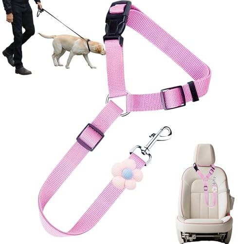 Arnés De Seguridad para Perros,Seguridad Retráctil para Mascotas Resistentes - Arnés de para Gatos Pequeños | para Protección de Mascotas Pequeñas y Medianas