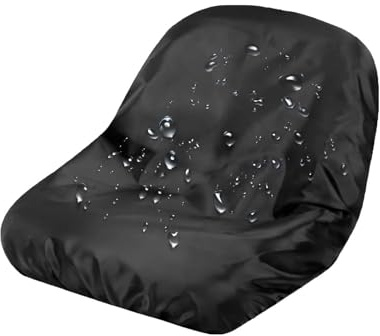 de asiento de tractor – Tela Oxford impermeable | Cobertura completa a prueba de nieve | universal para asiento de exterior para cortacésped, tractores, equipos de jardín