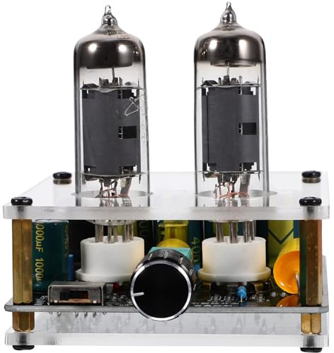 Hemobllo Préampli À Tubes Électroniques Pour Système Hi-fi Préamplificateur Sous Vide Pour Home Theater Améliorez Votre Platine Vinyle Module Diy Léger Et Portable Design Élégant Et Facile À Installer