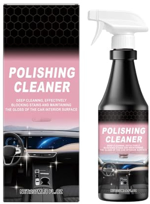Restaurador de limpieza automotriz - Spray interior del automóvil, mantenimiento diario de vehículos | Solución avanzada de Pequeño botella portátil de residuos de acción rápida Ingredientes se