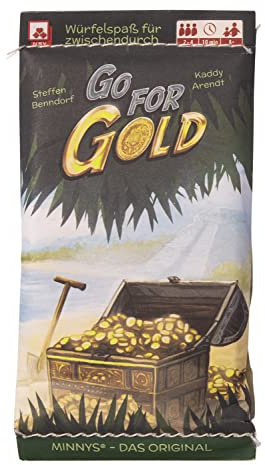NSV - 3611 - MINNYS - GO for Gold - Kleines Würfelspiel - Plastikfrei