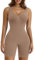 SHAPERX Body Reductor Mujer Adelgazante Shapewear Bodysuit y Pantalón Levanta Glúteos Body Shaper Modelador Completo, UK-SZ5310-Sienna-2XL/3XL